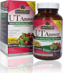 Nature's Answer UT Answer Supports Healthy Urinary Tract Function, 90 Capsules