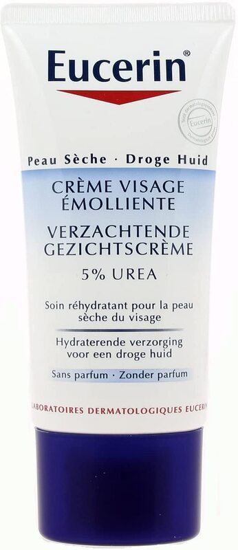 Eucerin 5% Urea Repair Smoothing Face Cream, 50ml