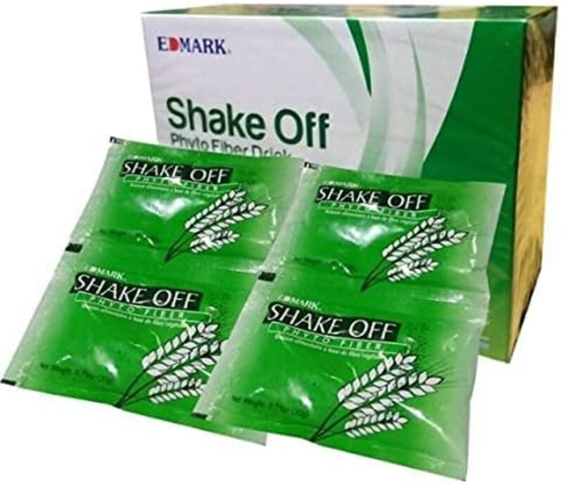 EDMARK Sugar Free Shake Off Phyto Fiber Drink, 12 Sachets