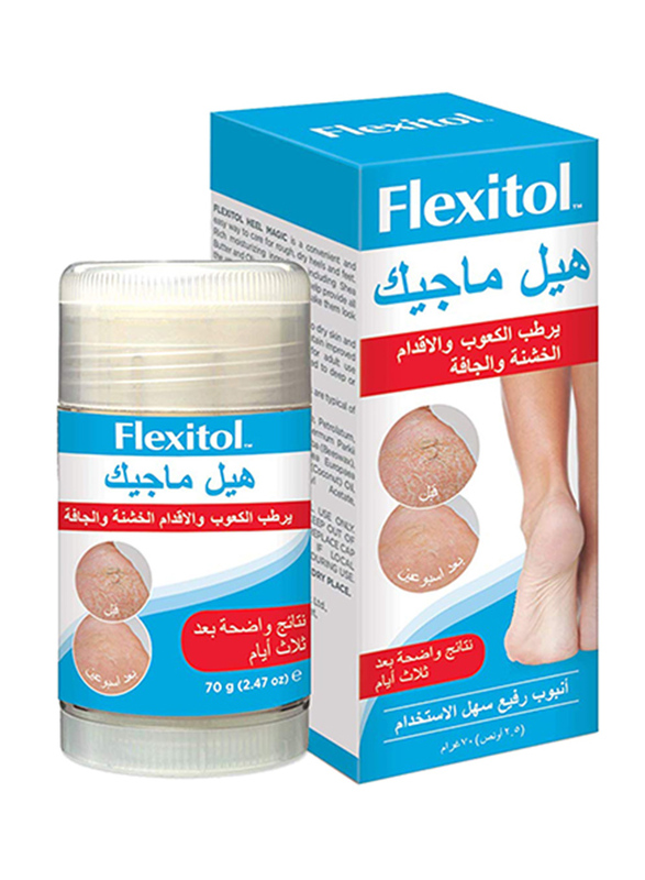 Flexitol Heel Magic Balm for Dry Skin & Rough Heels, 75gm