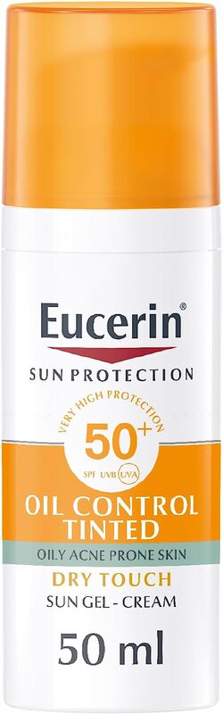 Tinted Sunscreen Trial: Eucerin Sun Oil Control in Medium Shade 