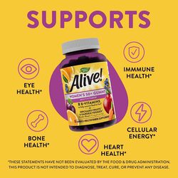 Nature's Way Alive Women 50+ Multivitamin, 60 Gummies