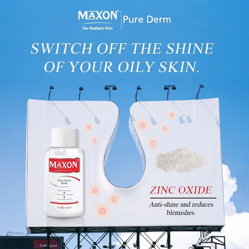 Max-on Pure Derm Mask, 15gm