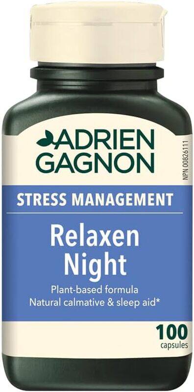 

Adrien Gagnon Relaxen Night, 100 Capsules