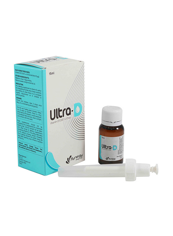 Synergy Pharma Ultra D3 200 IU Drops, 15ml