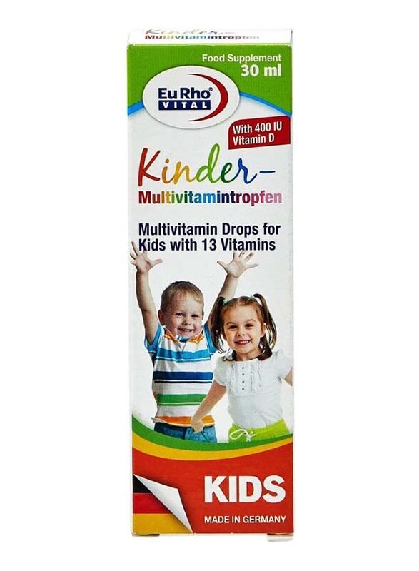 

Eurho Vital Drop Kinder Multi Vitamintropfen Drop, 30ml