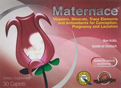 Vital Health Maternace Dietary Supplement, 30 Caplets