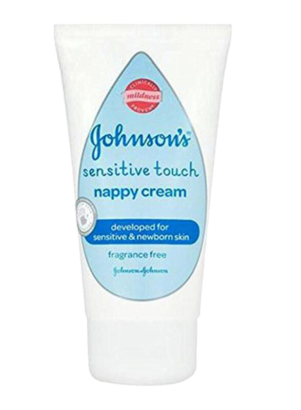 

Johnson & Johnson 75ml Sensitive Touch Nappy Cream for Newborn
