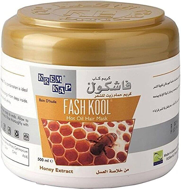 

Fashkool Honey Extract Hot Oil Hair Mask, 500ml