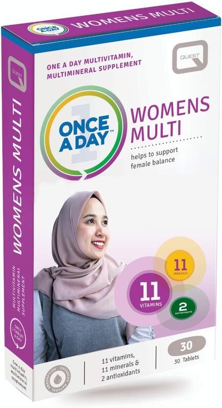 Quest Once-A-day Womens Multi Nutrient Formula, 30 Tablets