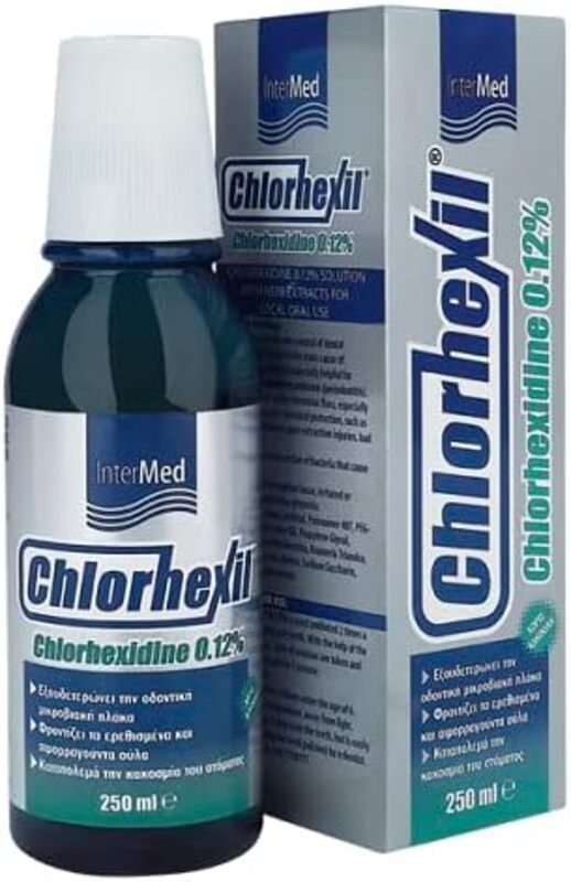 Intermed 250ml Chlorhexil 0.12% Mouthwash