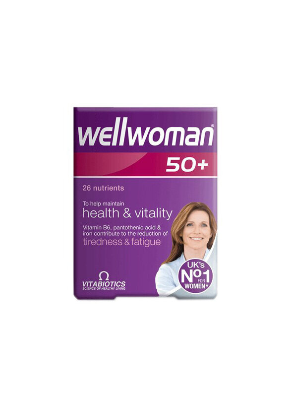 

Vitabiotics Wellwoman 50+, 30 Tablets