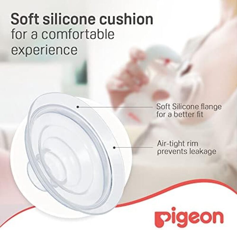 Pigeon Tube-Free & Easy One-Touch Design Portable Electric Breast Pump, White