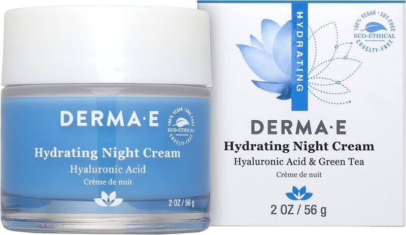 

Derma E Hyaluronic Acid Hydrating Night Cream, 56gm