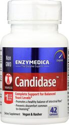 Enzymedica Candidase Dietary Supplement, 42 Capsules