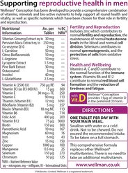 Vitabiotics Wellman Conception Tablets, 30 Tablets