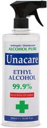 Unacare Ethyl Alcohol 99.9% Spray, 500ml