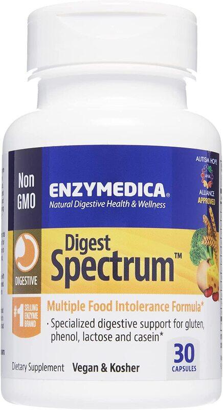 

Enzymedica Digest Spectrum Dietary Supplement, 30 Capsules