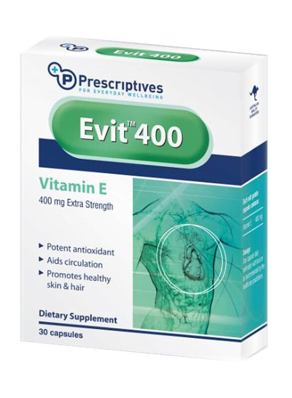 

Prescriptives Evit 400 Dietary Supplement, 30 Capsules