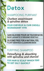 Vichy Dercos Nutrients Detox Oily Scalp Shampoo for Oily Hair, 250ml