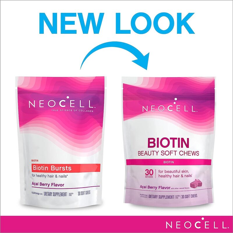 Neocell Neocell Biotin Burst 30 Soft Chews, 10000 Mcg