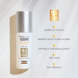 Isdin SPF50 Foto Ultra Age Repair Color Fusion Water, 50ml