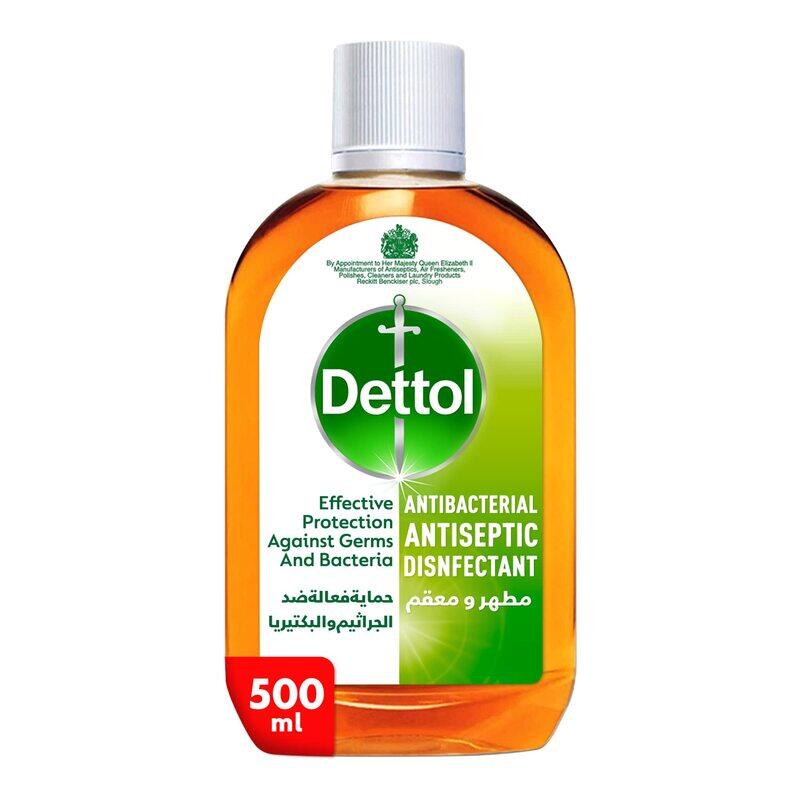 

Dettol Antiseptic Antibacterial Disinfectant Liquid, 500ml