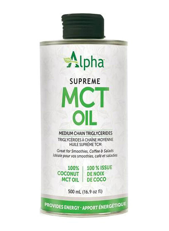 

Natural Factors Alpha Supreme MCT Oil, 500ml