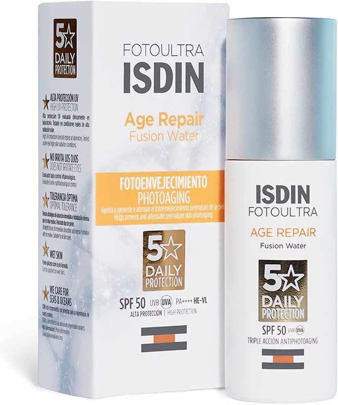 Isdin Fotoultra Age Repair Fusion Water SPF 50, 50ml