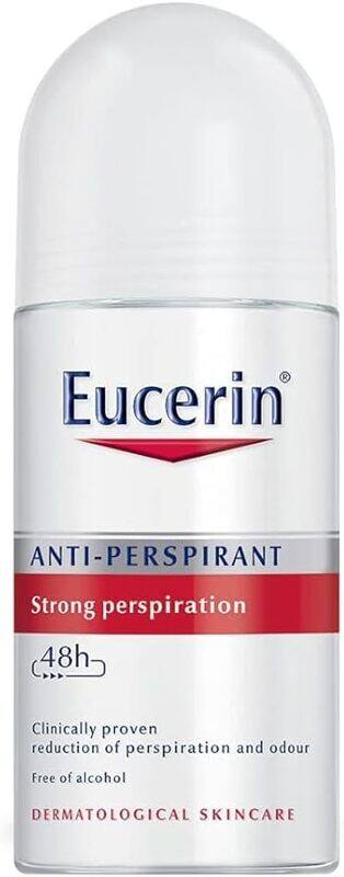 

Eucerin 48H Strong Antiperspirant Deodorant Roll-On, 50ml