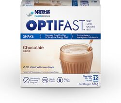 Optifast Very Low Calorie Chocolate Flavor Diet Shake, 636gm