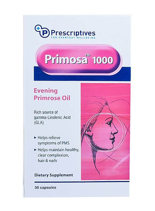 

Prescriptives Primosa Dietary Supplements, 1000mg, 30 Capsules