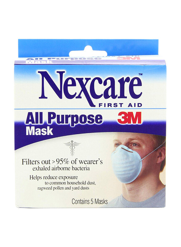 

Nexcare All Purpose Mask, 5 Pieces