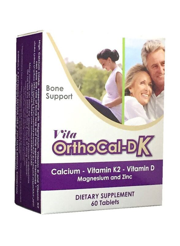 

Nutrition Formulators Vita Orthocal DK Tablets Dietary Supplement, 60 Tablets