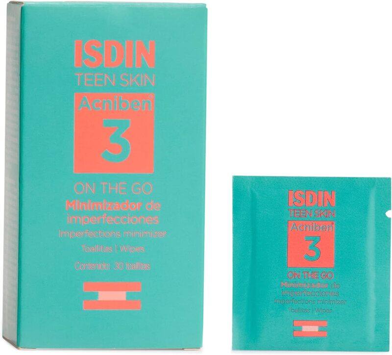 

Isdin Acniben Wet Wipes, 30 Pieces