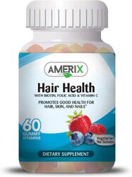 Amerix Adult Hair Health Vitamin, 60 Gummies