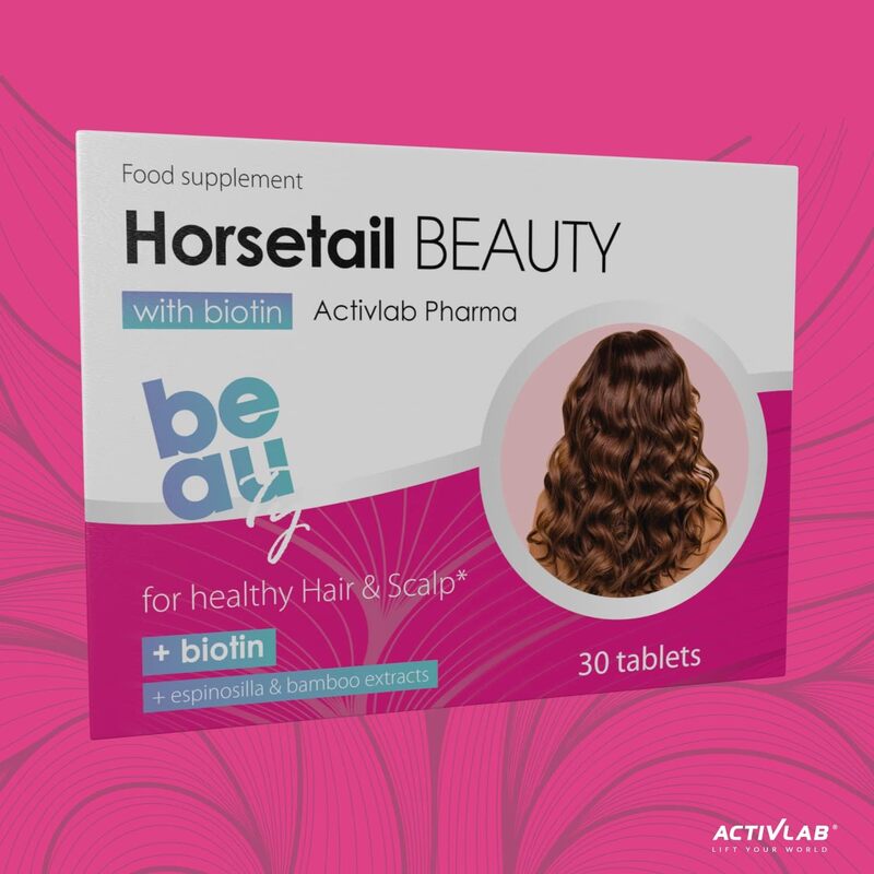 Activlab Pharma Horsetail Beauty with Biotin Food Supplement, 30 Tablets