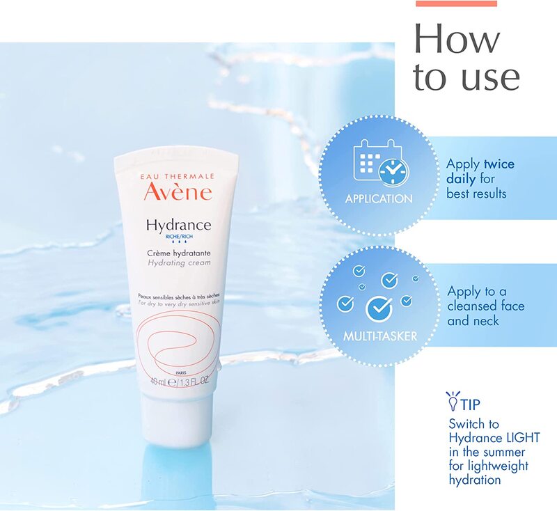 Avene Hydrance Optimale Rich Hydrating Cream, 40ml