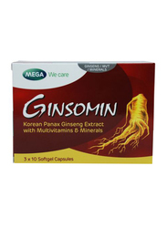 Mega Ginsomin Capsules, 30 Capsules