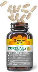 Country Life Core Daily 1 Men 50+ Dietary Supplement, 60 Tablets