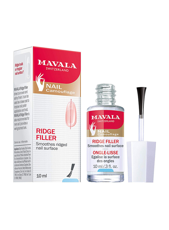 

Mavala Ridge Filler Smoothes Ridged Nail Surface, 10ml