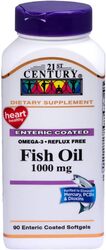 21St Century Fish Oil Dietary Supplement, 1000mg, 90 Softgels