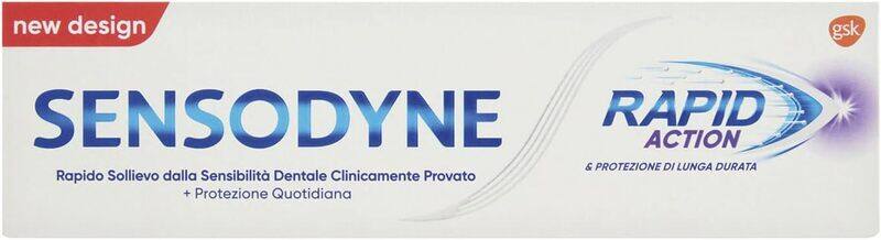 

Sensodyne Rapid Action Toothpaste for Sensitive Teeth, 75ml