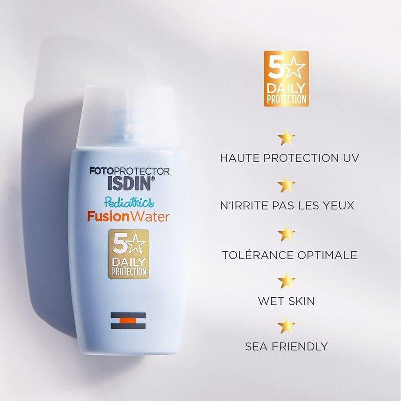 Isdin Fotoprotector SPF50 Pediatrics Fusion Water Sunscreen, 50ml