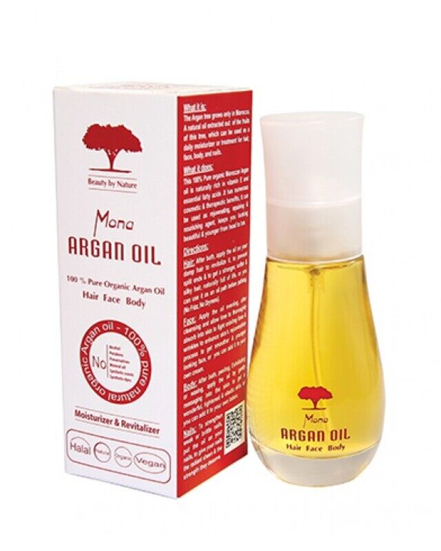 

Argan Beauty Hair & Skin With 100% Mona Pure Oil, 50ml