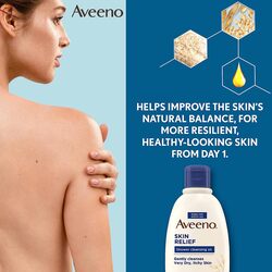 Aveeno Shower Oil Skin Relief Body Wash, 300ml