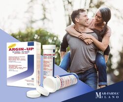 Mar-Farma L-Arginine Argin-up Food Supplement, 3000mg, 20 Effervescent Tablet