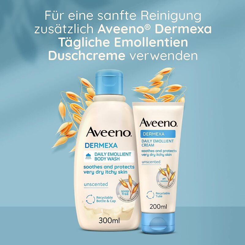 Aveeno Dermexa Emollient Cream, 200ml