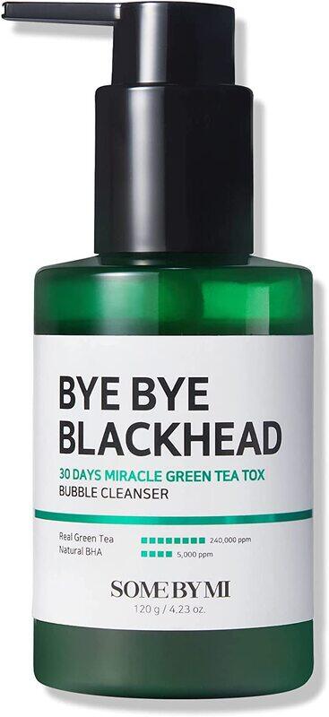 

Some by Mi Bye Bye Blackhead 30 Days Miracle Green Tea Tox Bubble Cleanser, 120g