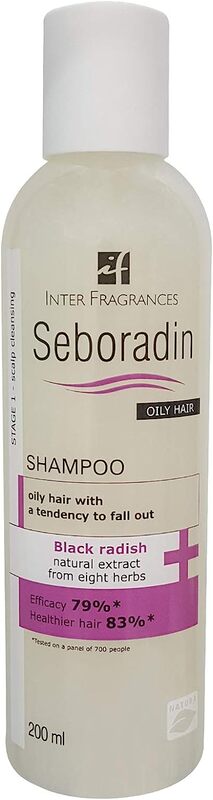 Seboradin Oily Hair Shampoo, 200ml